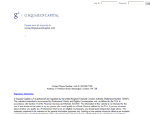 Tablet Screenshot of gsquaredcapital.com